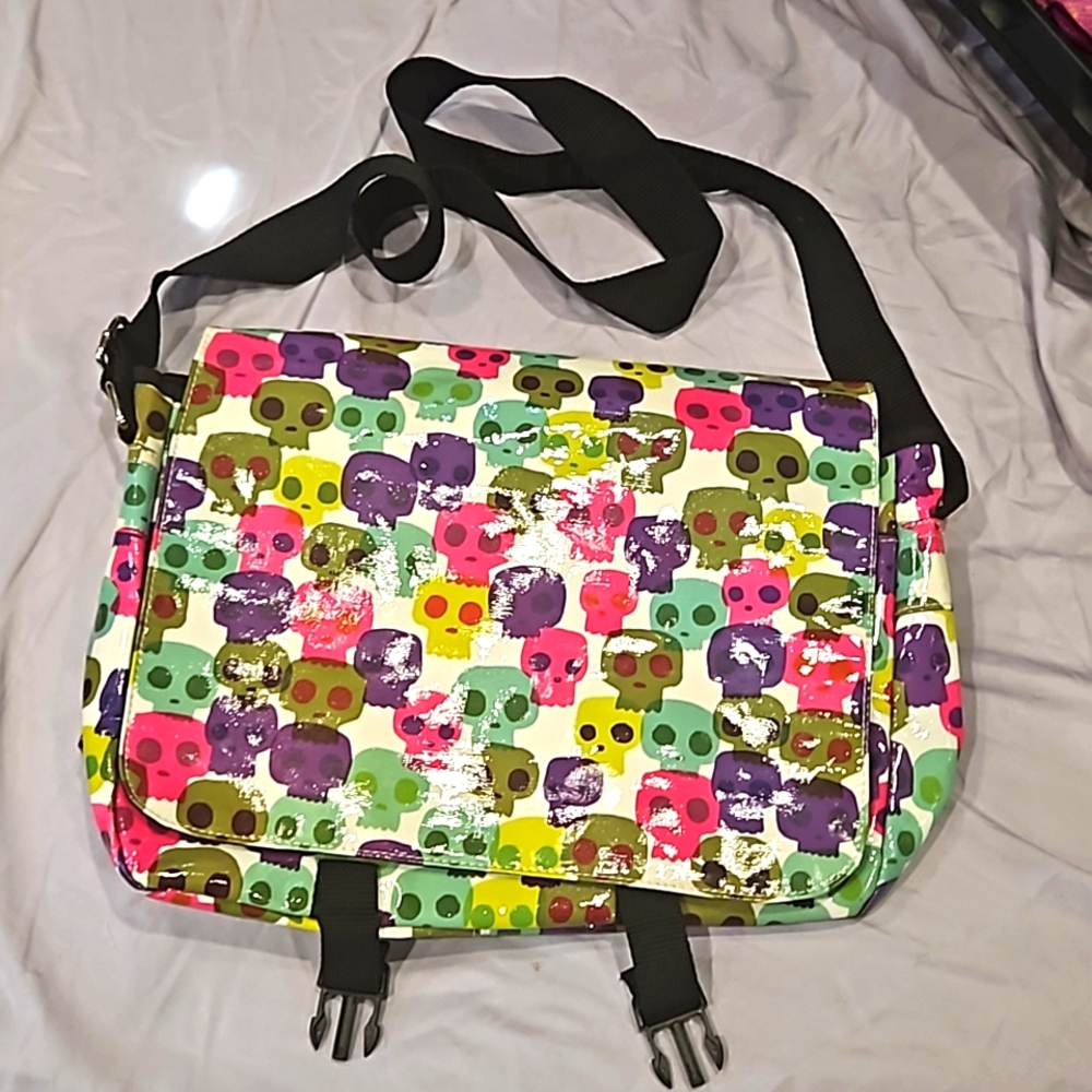 Paperchase skull tablet/ laptop bag